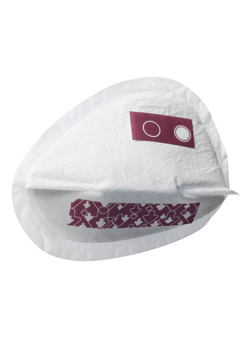 tommee tippee Pack Of 40 Made For Me Daily Disposable Breast Pads, Soft, Absorbent And Leak-Free, Contoured Shape, Adhesive Patch, Small - Image 4