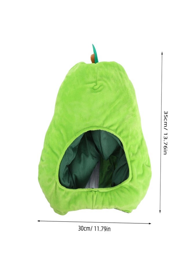 سولوستر وسادة فاكهة على شكل قبعة كمثرى معطرة من سولستر، قطعة واحدة، مثالية كهدايا لحفلات أعياد الميلاد للكبار. وسادة قطيفة، قبعة حفلات تنكرية مرحة، قبعات حفلات مرحة، قبعة قطيفة وقطن بولي بروبيلين للكبار، غطاء رأس كرتوني. - Image 5