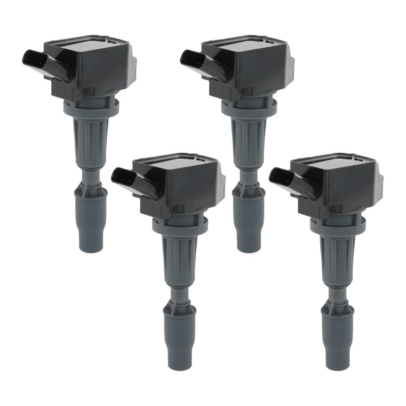 DICMIC Set of 4 Ignition Coil Pack Compatible with Hyundai Sonata Santa Fe Tucson Kia Optima Sorento Sportage Stinger Genesis G70 L4 20L Replace UF764 273002GGA0 GN10730 C988 E1264 IC871 - Image 2