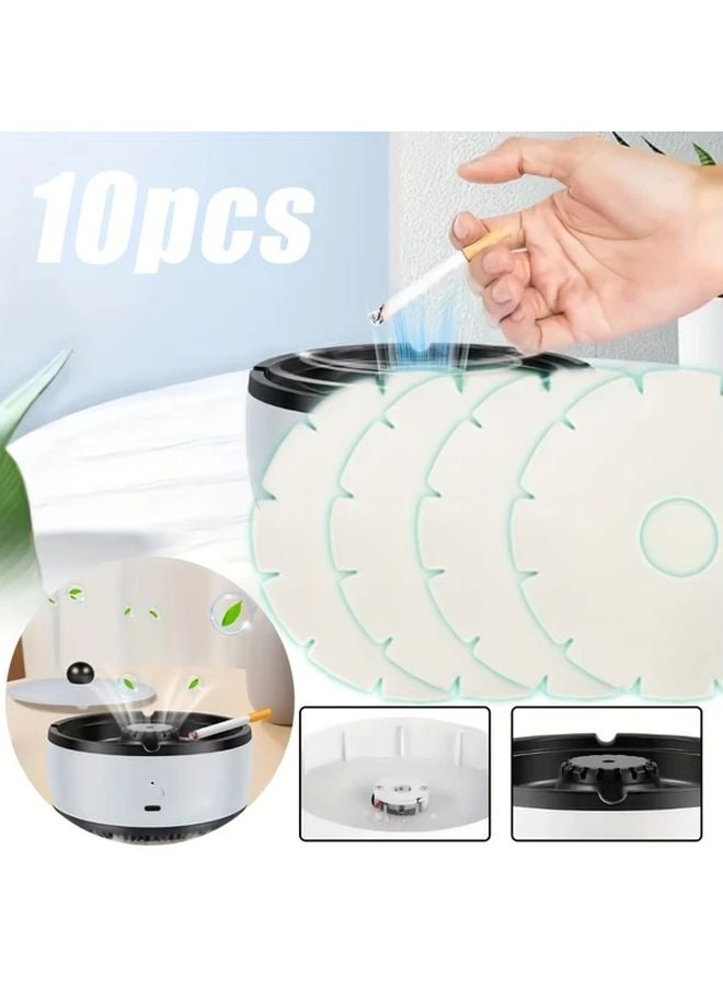 10 قطع مرشحات هواء أيونية سالبة بديلة لمنافض السجائر الذكية وأجهزة تنقية الهواء للمنزل والسيارة - Image 2