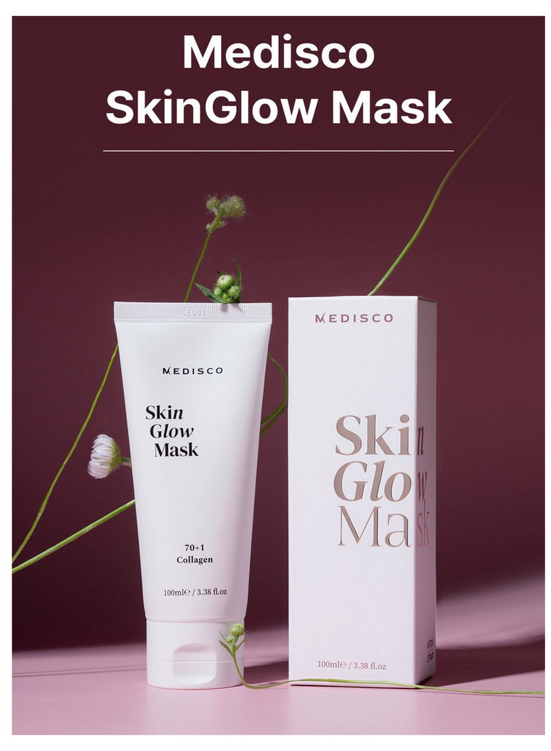 Stayve Medisco SkinGlow Mask Low Molecular Weight Collagen Infusion for Radiant Skin - Image 2