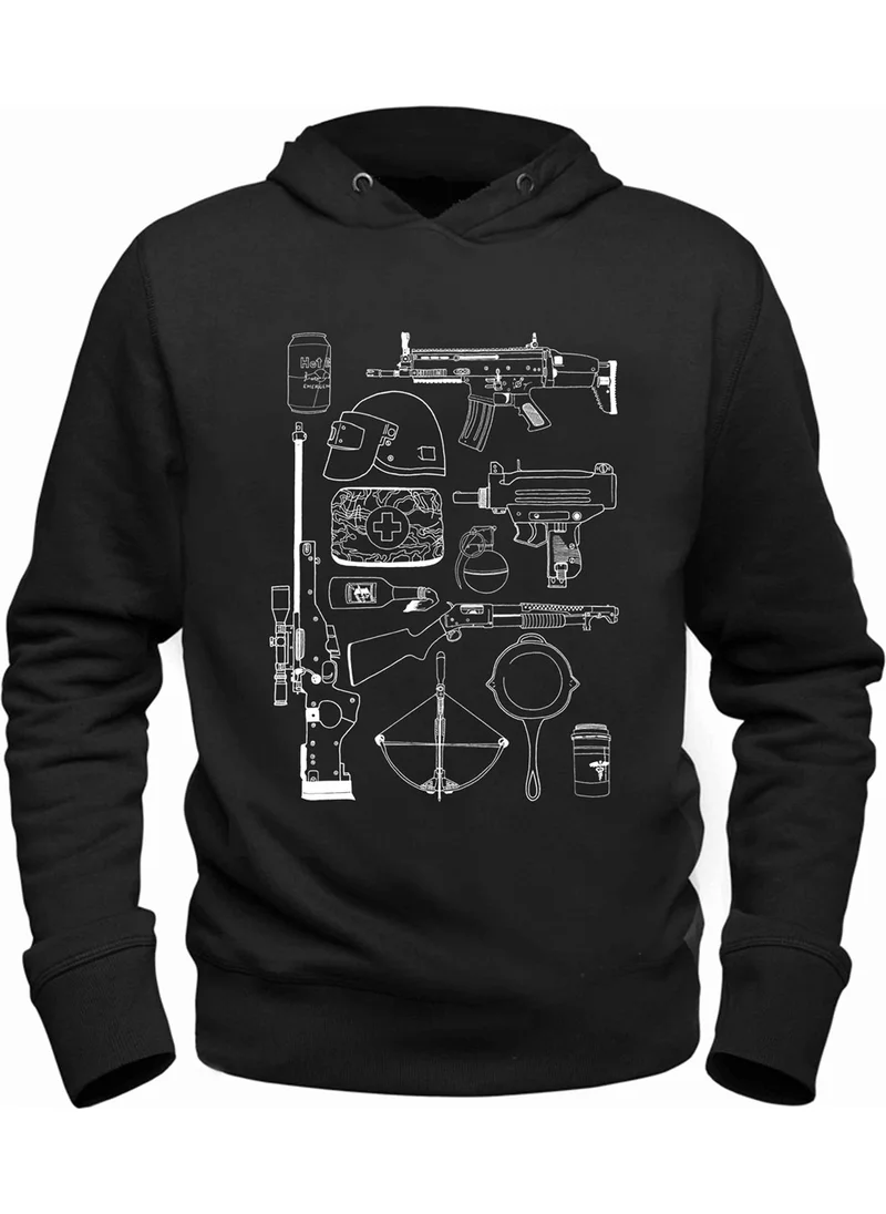 Alfa Tshirt Alpha Tshirt Pubg Hooded Kids Sweatshirt