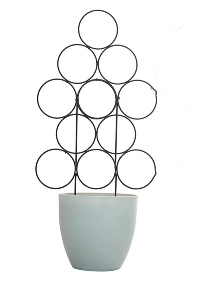 RATSAW - 4pcs Iron Garden Trellis Vegetable Trellis Climbing Plant Support Garden Plant Support Stakes Indoor Potted Plants Cage Grape Plant Trellis for Climbing Plant Wood Pile Outdoor - Image 1