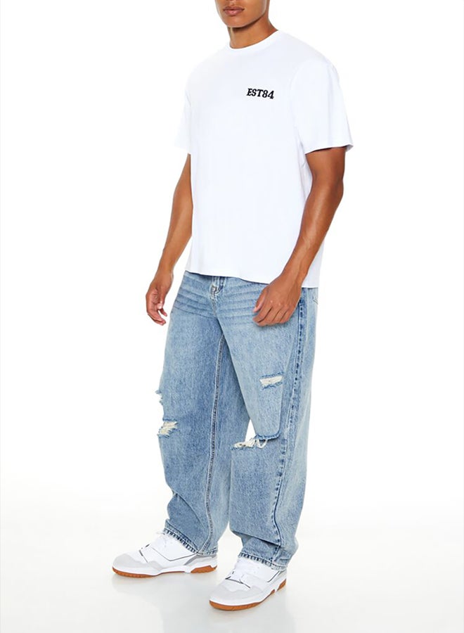 FOREVER 21 Mid-Rise Horseshoe Jeans  - Image 2
