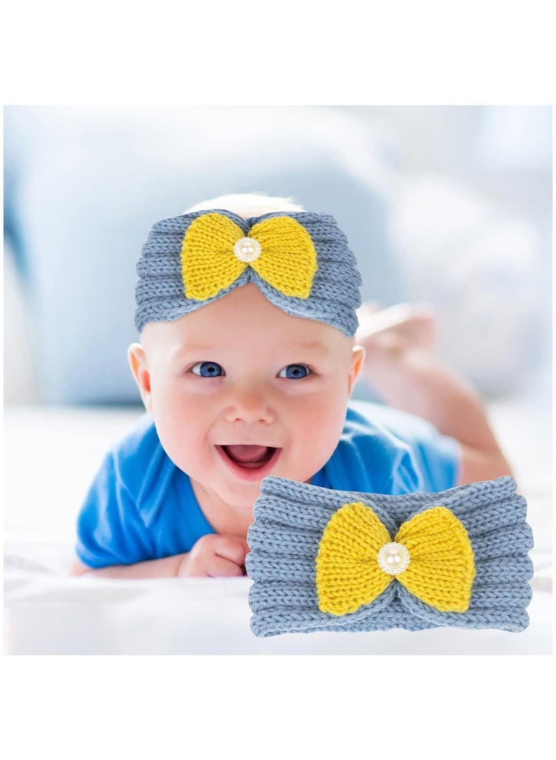 Y&D 2 Piece Baby Knitted Protective Headscarf  - Image 3