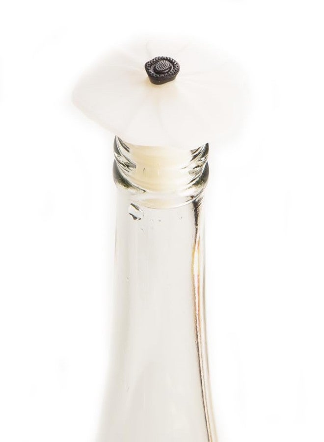 تشارلز فيانسين مجموعة سدادات زجاجات النبيذ/الزجاجات المسطحة من السيليكون من تشارلز فيانسين بوبي بوب - سيليكون (وردي، أبيض، نيلي، أزرق) - Image 5