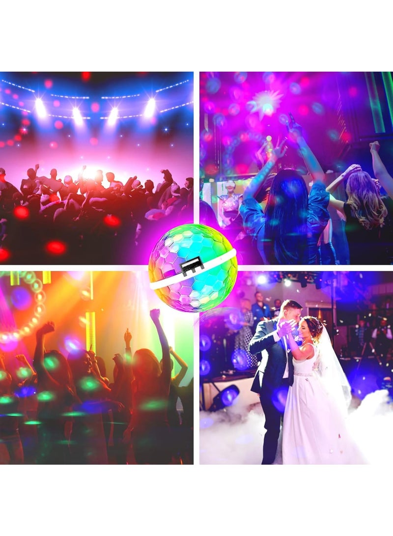 Zikra ضوء كرة الديسكو، أضواء ديسكو قابلة لإعادة الشحن عبر USB، أضواء مسرح ديسكو DJ، خلق جو احتفالي للحفلات، KTV، عيد الميلاد - Image 3