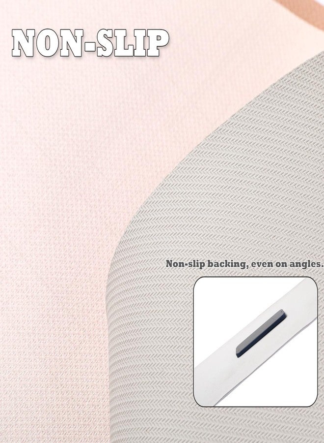 Tyrafry Cute Animals Bath Mat, Quick Dry and Absorbent Microfiber Bath Rug, Non-Slip Rug with Rubber Backing, Modern Floor Mat for Bathroom, Shower, Sink Side, Pink, 17"x25" - Image 5