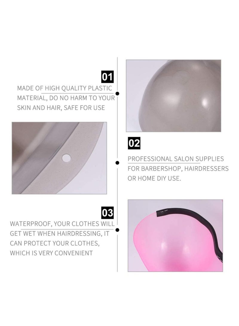 KASTWAVE 2 Pcs Salon Hairdressing Neck Tray Plastic Hair Coloring Shoulder Support Cover Hair Cutting Shoulder Catcher Professional Hair Perming Neck Rest Container Clothing Protector Hairdressing Tool - Image 4