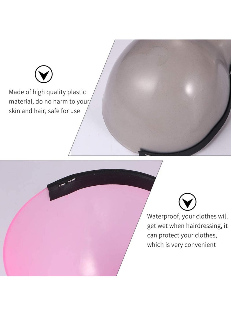 KASTWAVE 2 Pcs Salon Hairdressing Neck Tray Plastic Hair Coloring Shoulder Support Cover Hair Cutting Shoulder Catcher Professional Hair Perming Neck Rest Container Clothing Protector Hairdressing Tool - Image 3