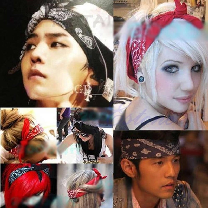 Boolavard 1s, 6s, 9s or 12 Pack Cowboy Bandanas Bandana with Original Paisley Pattern - Image 3