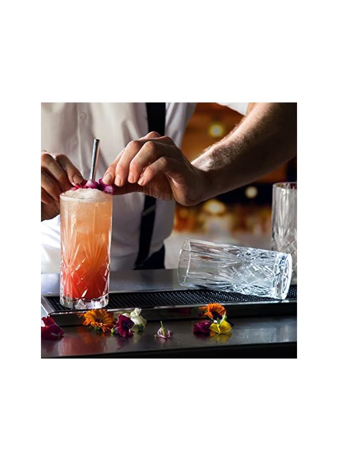 RCR 25766020006 أكواب مياه كوكتيل هاي بول من ميلوديا كريستال، 350 مل، مجموعة من 6 قطع - Image 3