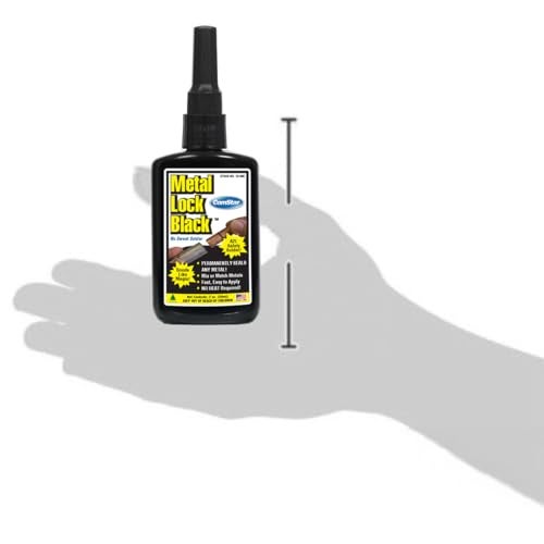 ComStar Metal Lock Black, No-Heat Solder for All Metal Pipes & Surfaces, Leak-Proof Bond for Matched/Unthreaded Joints, Seals Liquids, Gases, Chemicals, A2L Safety, Meets Military Specs, 2 Oz (10-900) - Image 3