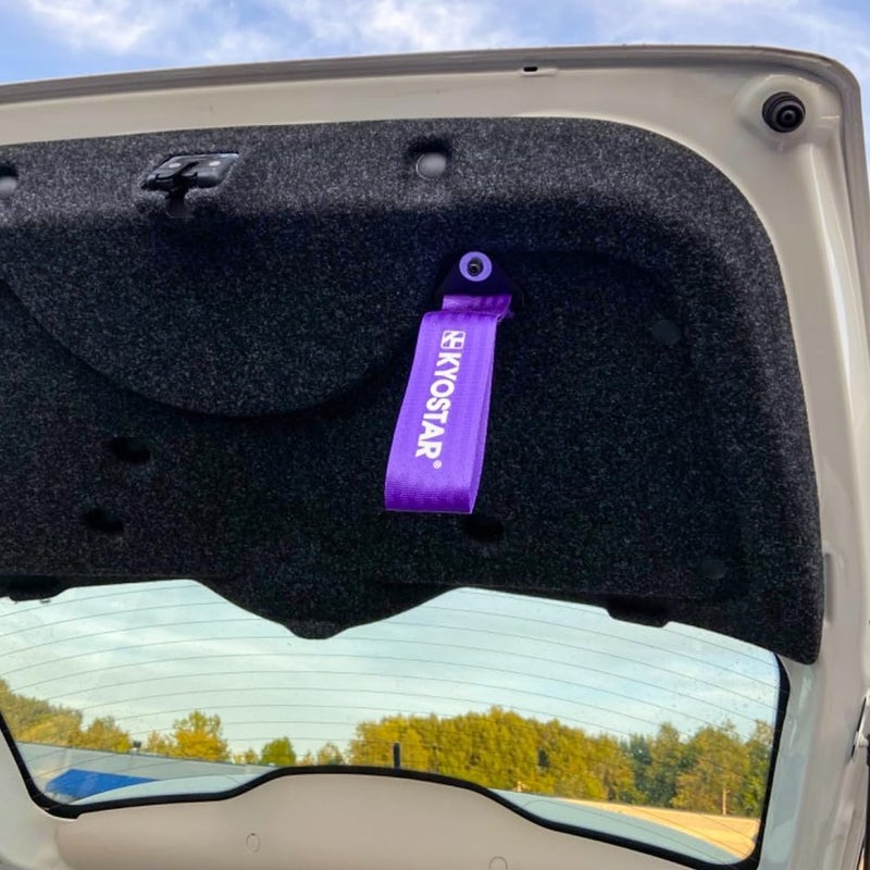 Kyostar High Strength Racing Tow Strap for Front Rear Bumper Hook (Purple) - Image 2