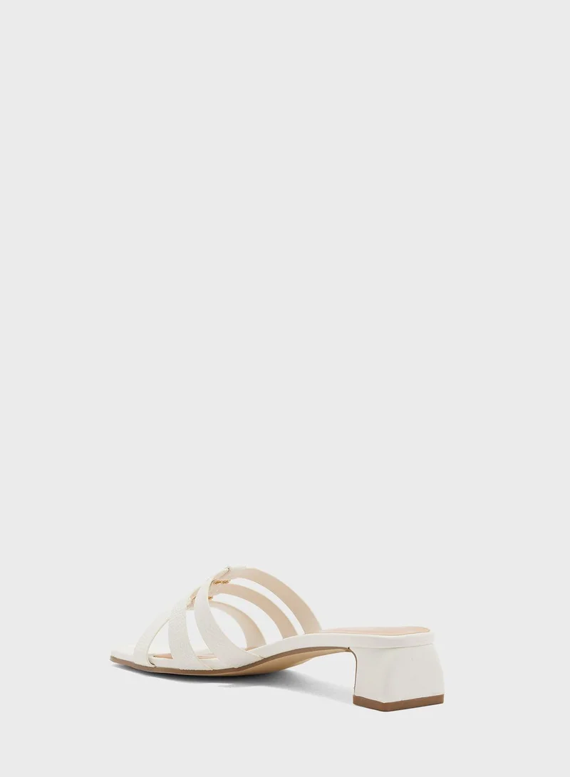 Vincci Multi Strap Low Heel Sandals
