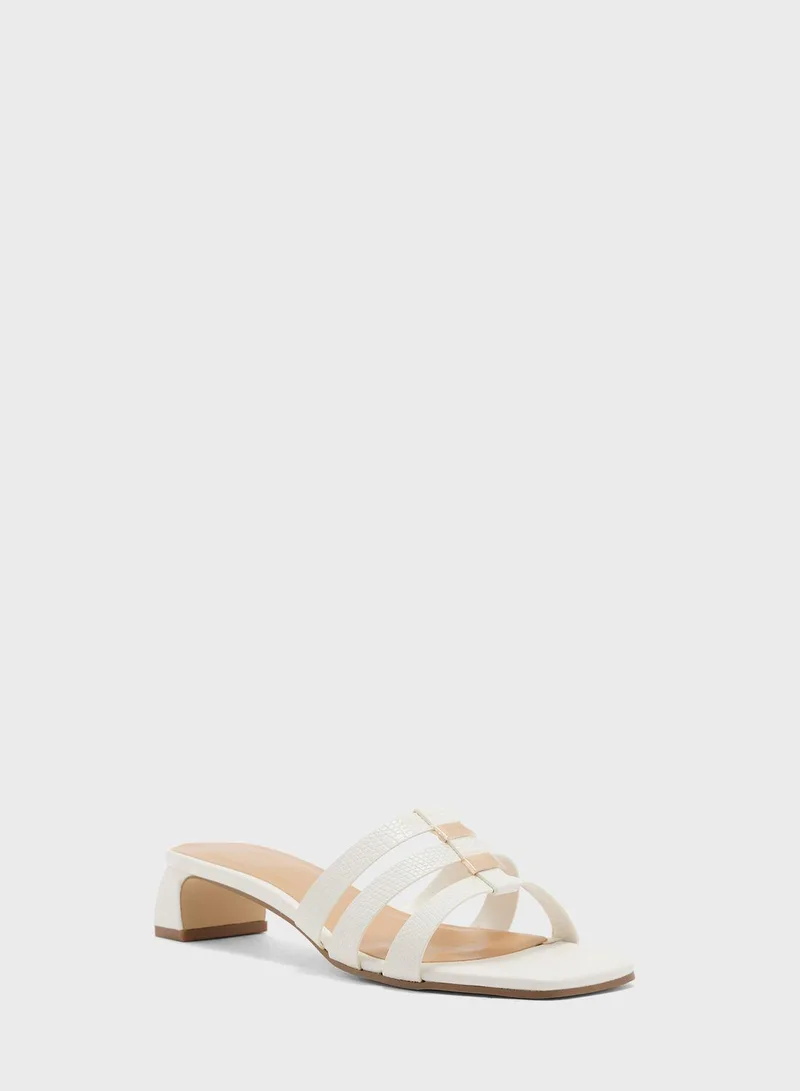 Vincci Multi Strap Low Heel Sandals