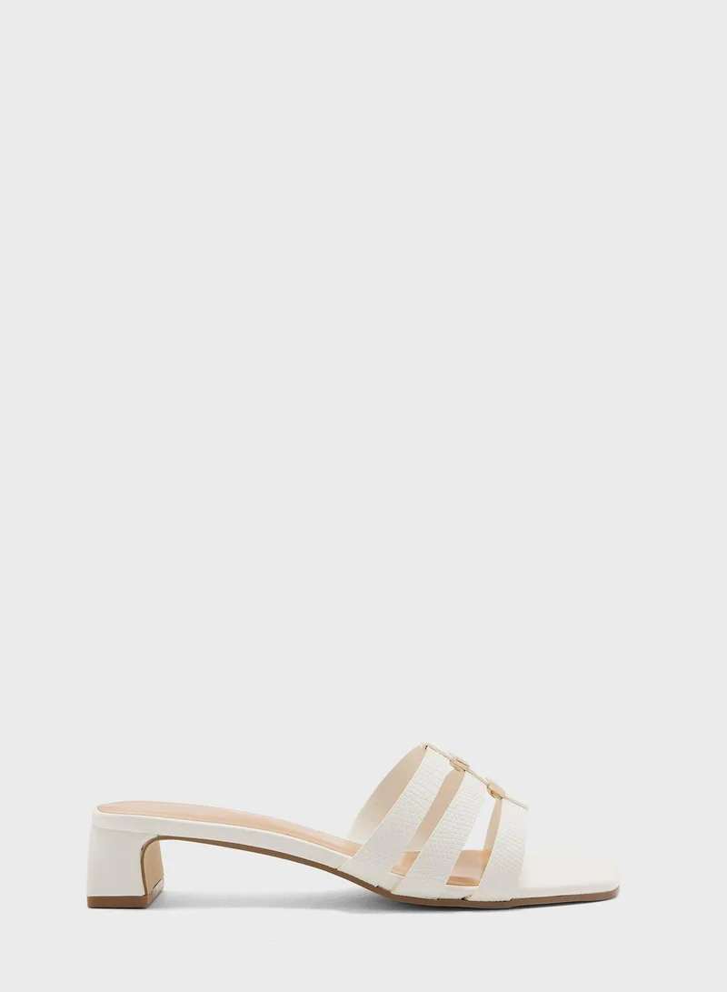 Vincci Multi Strap Low Heel Sandals