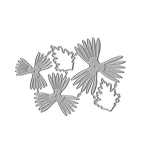 DDeehs Chrysanthemum Flower Metal Die Cuts, Rose Daisy Flower Leaves Cutting Dies, Stencils for DIY Scrapbooking, Album Decorative Embossing Paper Dies for Card Making - Image 2