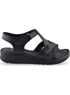 Ispartalılar 8149 Full Orthopedic Leather Women's Sandals Leather Sandals Ivazn  - Image 1