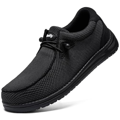 Tinefiy Steel Toe Shoes for Women Lightweight Safety Shoes Comfortable Slip Resistant Indestructible Shoe Womens Puncture Proof Work Shoe Size 6 - Image 1