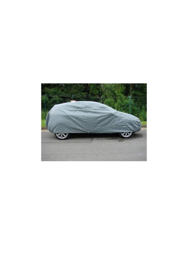 Waterproof Ground Cover Tent Shelter Dust-proof Rain Cover Tarpaulin Sheet (30 x 40, SILVER) - Image 2