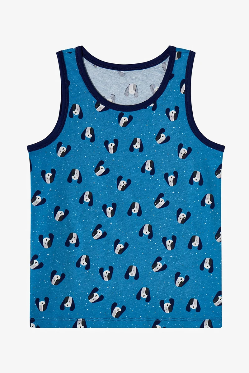 Penti PENTI Boys' Paws For Joy Cotton Tank Top