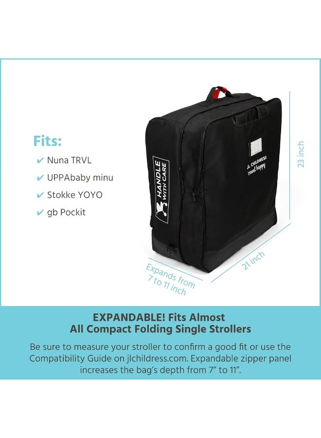 J.L. Childress Padded Compact Stroller Travel Bag - Image 3