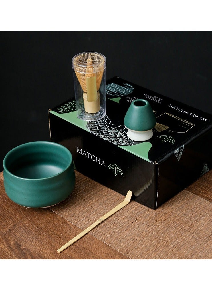 XiuWoo matcha green tea four piece set - Image 1