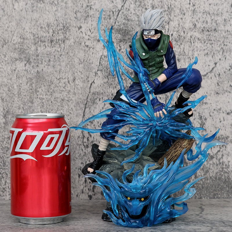 Naruto Anime Kakashi Figure - Ten Years Hundred Endurance Series Statue - Image 4