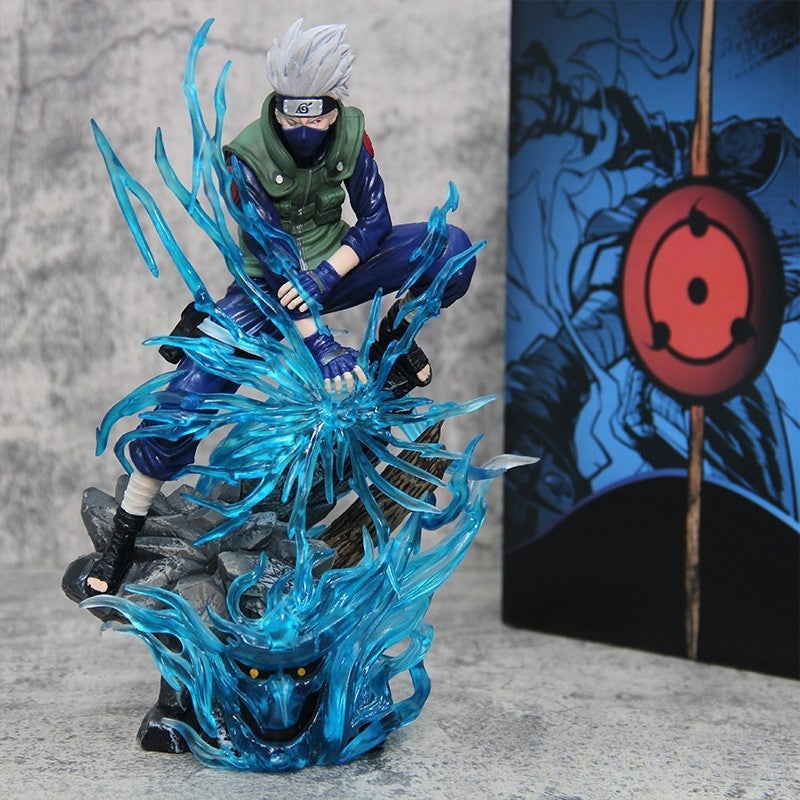 Naruto Anime Kakashi Figure - Ten Years Hundred Endurance Series Statue - Image 3