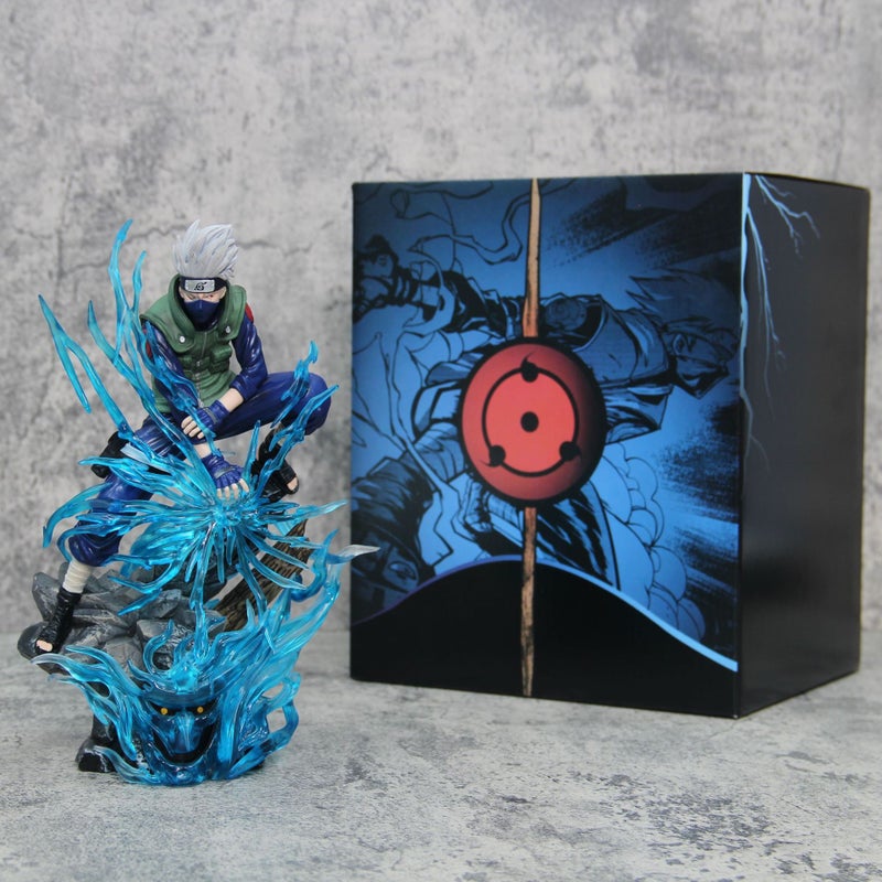 Naruto Anime Kakashi Figure - Ten Years Hundred Endurance Series Statue - Image 2
