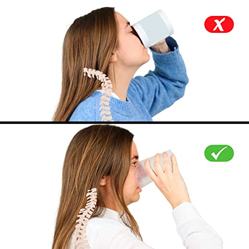 PEPE Mobility Nosey Cups for Adults (x2 Units), Drinking Cut Out Cup, Dysphagia, Hospital Cup, Aids for Elderly - Image 4