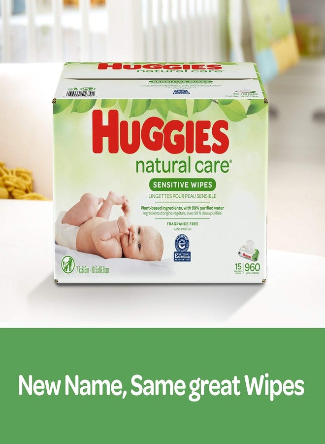 HUGGIES هجيز للعناية الطبيعية، مناديل أطفال، بدون رائحة، 32 قطعة - Image 2