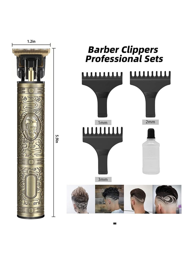 Professional Cordless Hair Clippers for Men's Hair Trimmer Beard Trimmer Hair Cutting Tools Battery Operated - Image 4