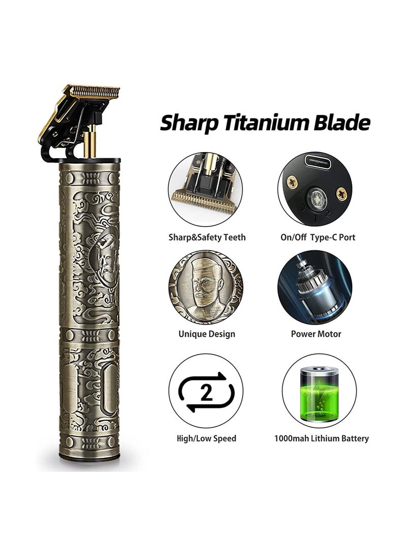 Professional Cordless Hair Clippers for Men's Hair Trimmer Beard Trimmer Hair Cutting Tools Battery Operated - Image 2