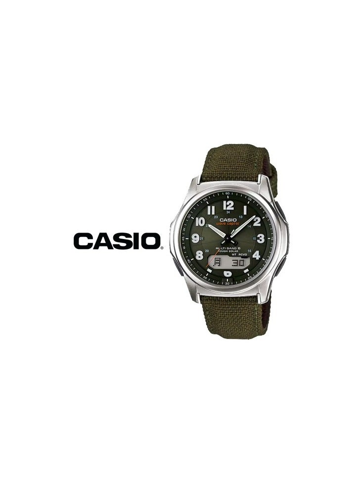 كاسيو CASIO wave scepter electric wave solar WVA-M630B-3AJF green - Image 2