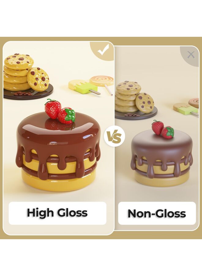 Air Dry Clay Varnish for Pottery, Air Dry Clay, Acrylic Paint, Waterproof Prevent Clay Sculpture Scratches, Cracking, Wear- High Gloss Effect 250ML - Image 5