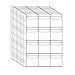 OSOPOLA 120 Pockets Coin Binder Pages 244 inch Holders 10 pcs LooseLeaf Sheets AcidFree Collection Holders for Medallion Coin Stamp Currency Collecting Supplies 62x62 mm 244x244 inch CS03212 - Image 3