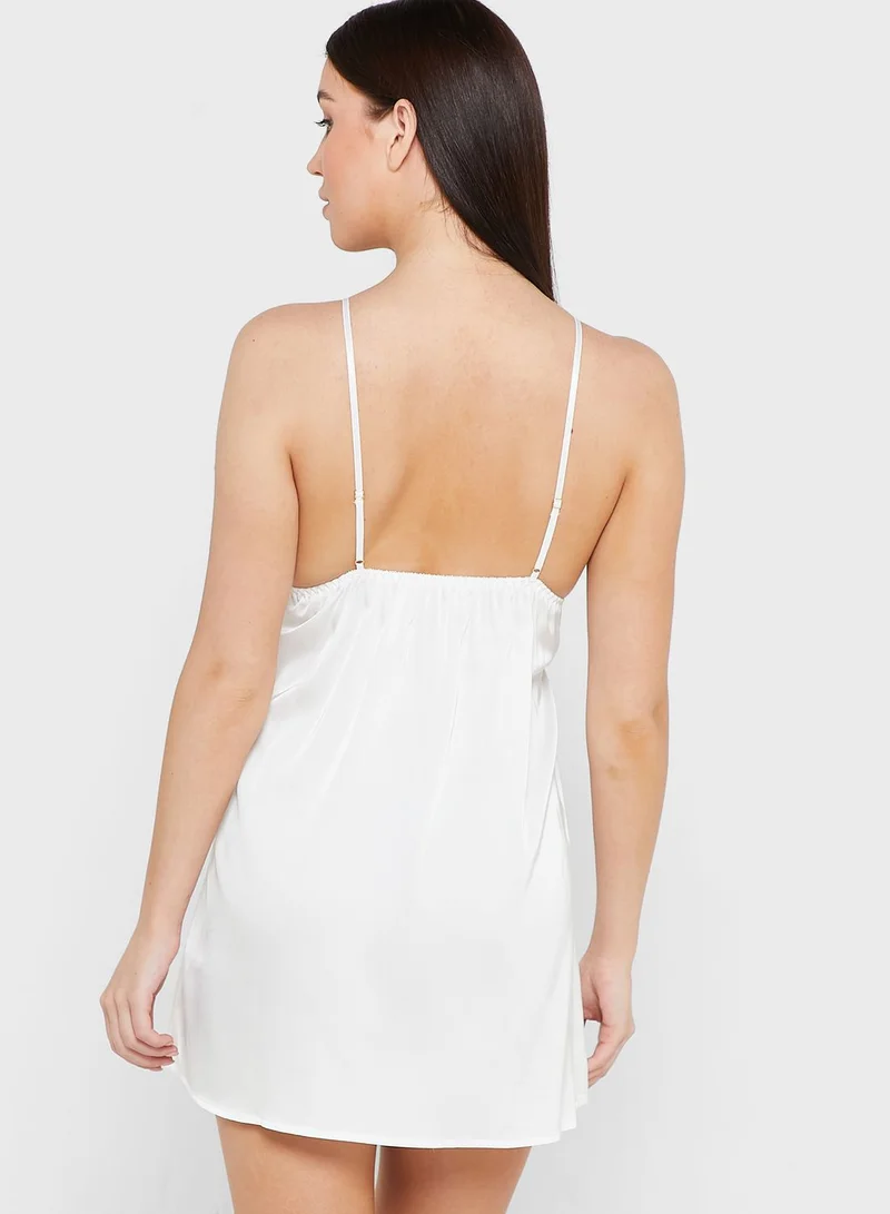 ELLA Lace Detail Slip Dress