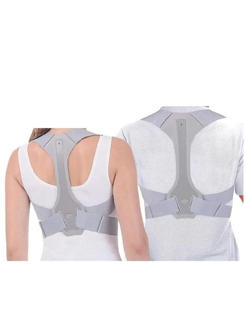 Spine Posture Corrector Belt for Spinal Cord Posture Support, Adjustable Physical Therapy Posture Invisible Inside Back Brace for Men and Women Size M - Image 2