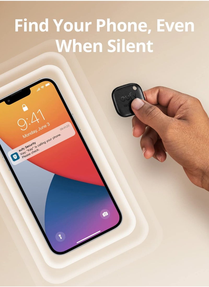 Security Smarttrack Link Black 1 Pack Android Not Supported Works With Find My Ios Only Key Finder Bluetooth Tracker