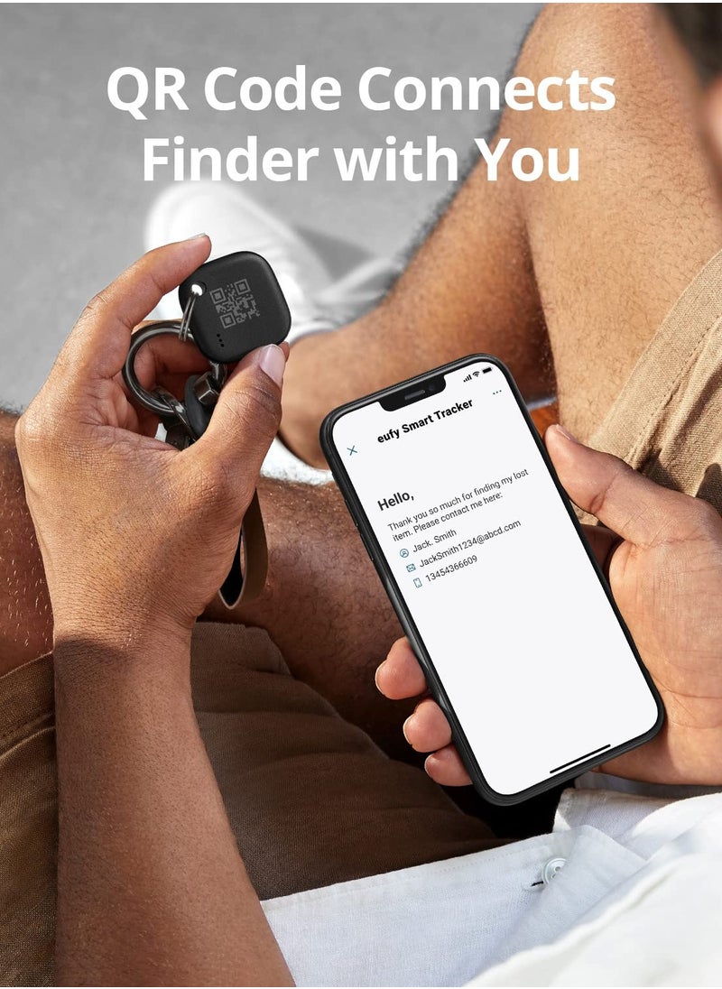 Security Smarttrack Link Black 1 Pack Android Not Supported Works With Find My Ios Only Key Finder Bluetooth Tracker
