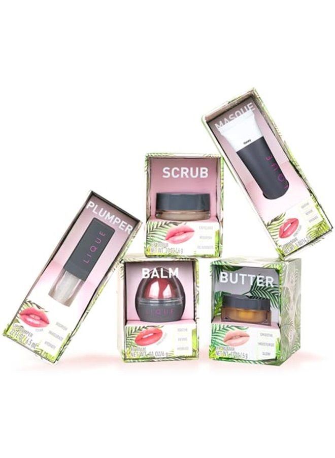 LIQUE Cosmetics Lip Mask for Dry, Cracked Lips, Ultra-Hydrating with a Hint of Color, Courageous, 0.5 Oz. - Image 3