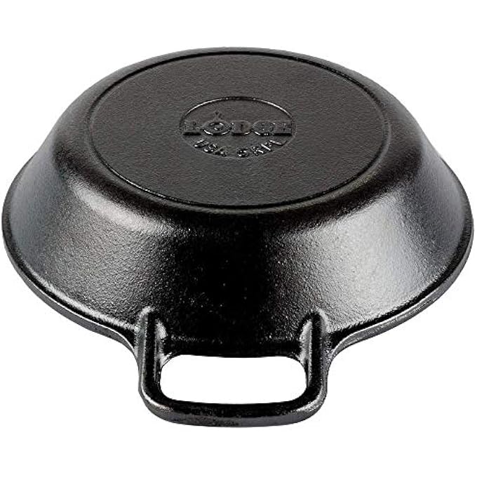 مقلاة حديد زهر L5Rpl3 مقاس 8 أسود - Image 3