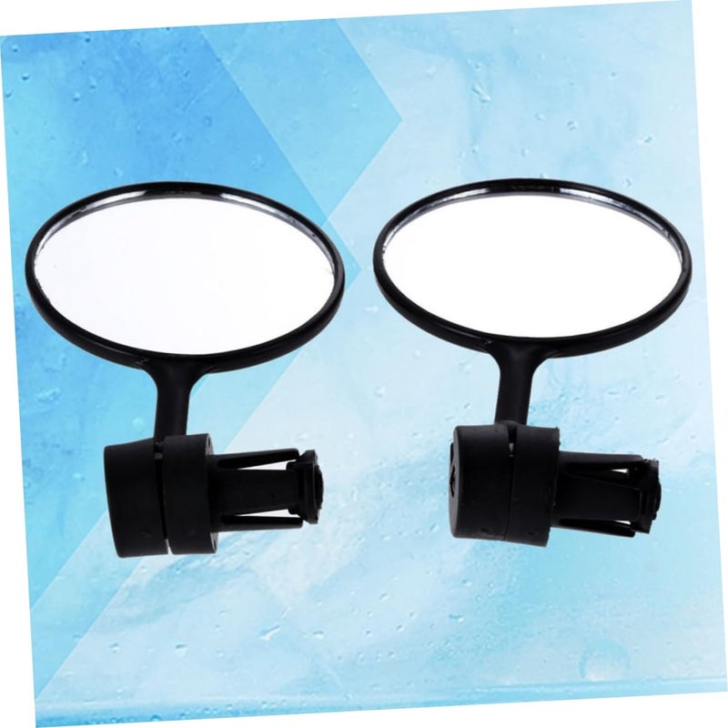 Adjustable Rear View Bike Mirrors Pair Easy Installation for Mountain and Road Bicycles - Image 5