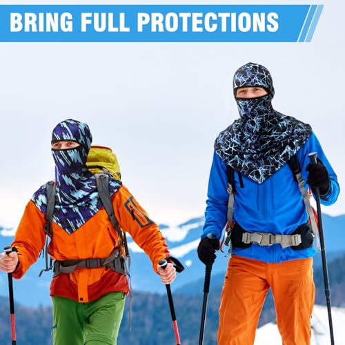 Bunnycool Balaclava Full Face Masks Summer Balaclava Long Face and Neck Cover Breathable Sun Protection for Men Women(8 Pcs,Classic) - Image 4