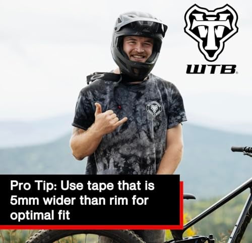 WTB Tubeless Bicycle Rim Tape (24mm x 11m) Easy Tubeless Setup & Airtight Seal, Compatible with All Tubeless Rims - Image 3