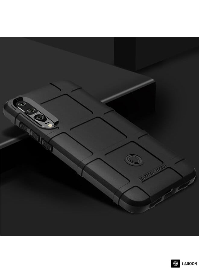 Green Tiger - Full Coverage Shockproof TPU Case for Huawei P20 Pro(Black) - Image 1