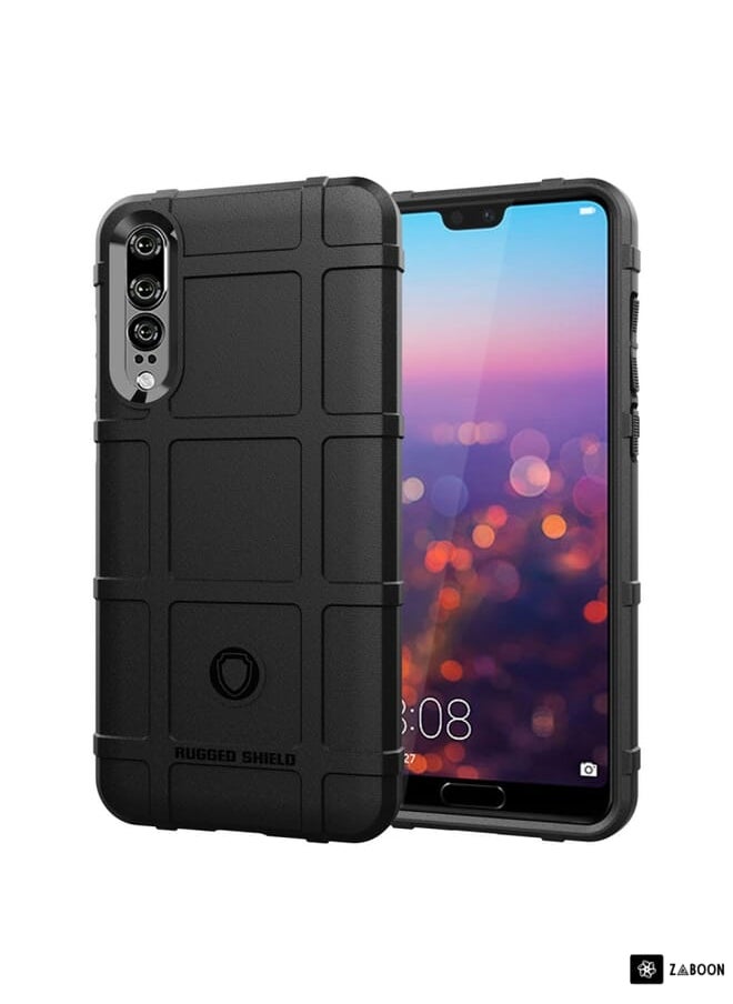 Green Tiger - Full Coverage Shockproof TPU Case for Huawei P20 Pro(Black) - Image 1