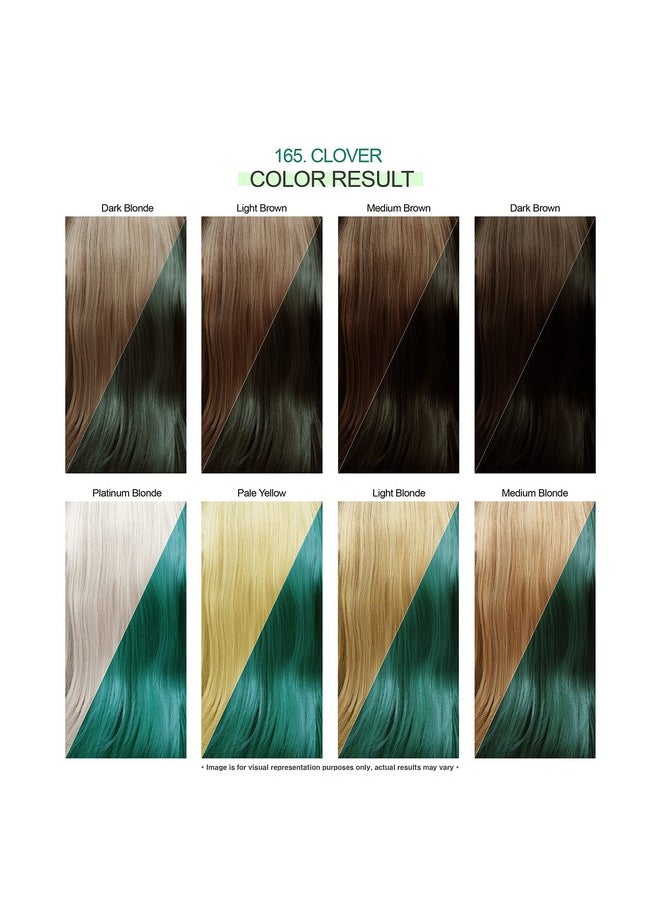 Adore Dore Semi Permanent Hair Color Vegan And Crueltyfree Hair Dye 4 Fl Oz 165 Clover (Pack Of 2)  - Image 4